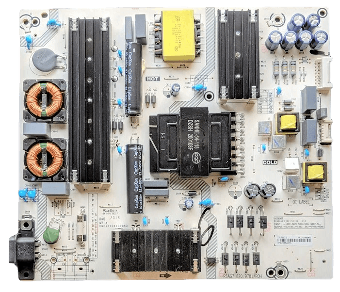 Alimentation universelle pour téléviseur Hisense 279440, HLL-5865WA, RSAG7.820.9701/ROH, 70H6570G, 70A6G