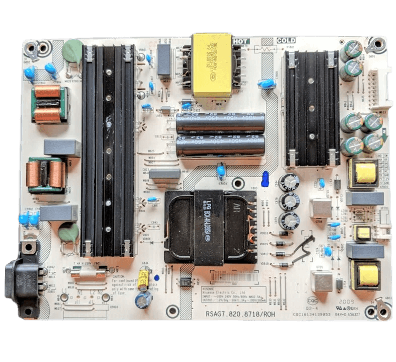 Alimentation universelle pour téléviseur Hisense 264134, HLL-4365WM, RSAG7.820.8718, 65H6570G