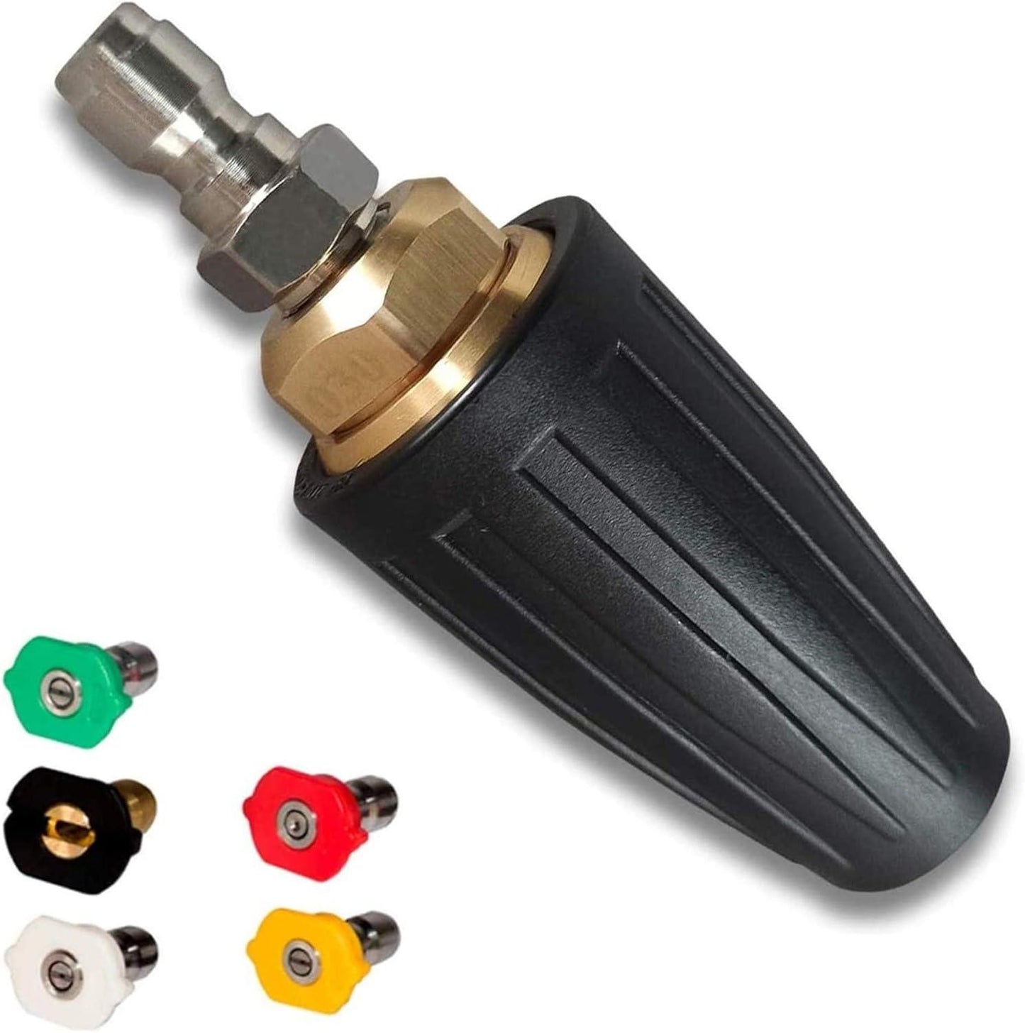 Universal For Sun Joe SPX-TSN-34S SPX Turbo Head Spray Nozzle Pressure Washers &Others Pressure Washer Tips Turbo Nozzle,360° Rotating Spray