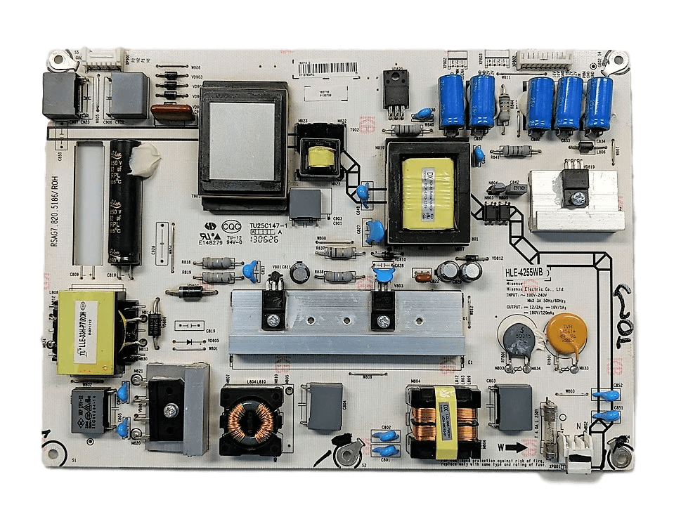 Alimentation universelle pour téléviseur Hisense RSAG7.820.5186/ROH, 55K610GWN
