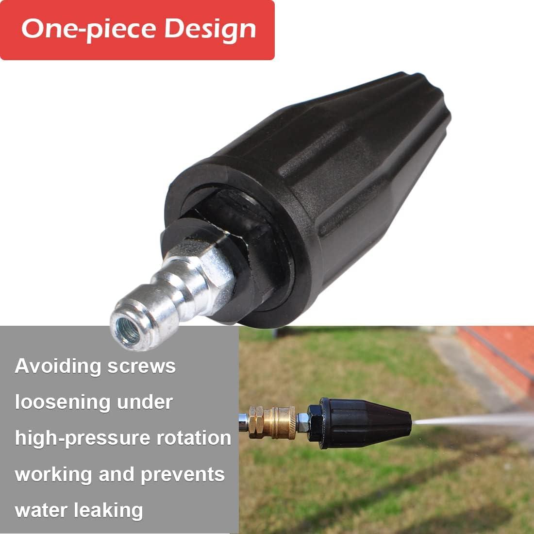 Universal For Sun Joe SPX-TSN-34S SPX Turbo Head Spray Nozzle Pressure Washers &Others Pressure Washer Tips Turbo Nozzle,360° Rotating Spray