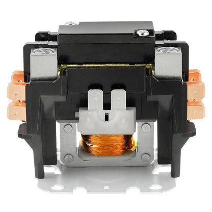 1 Poles FLA 30 Amp Coil 24 VAC Air Conditioner Condenser Compressor Contactor AC Definite Purpose Contactor, Refrigeration Systems
